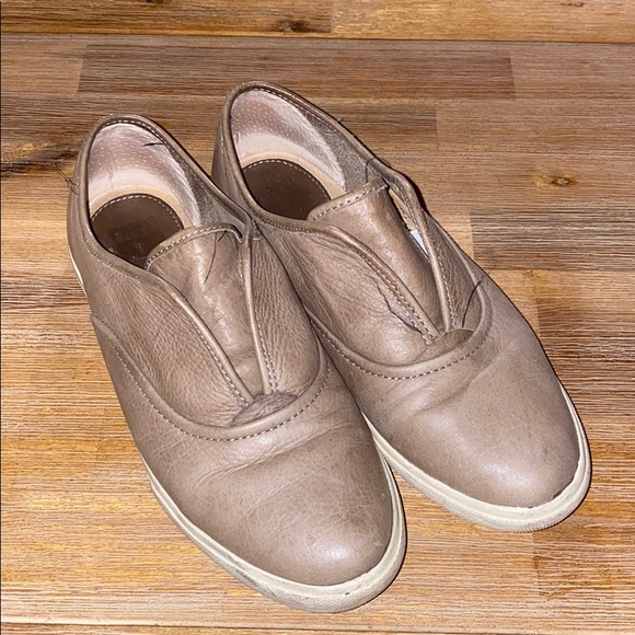 mindy faux fur and leather sneaker